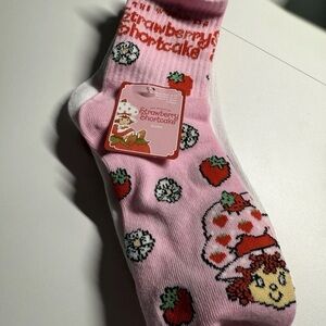 Strawberry Shortcake Crew Socks 3pk